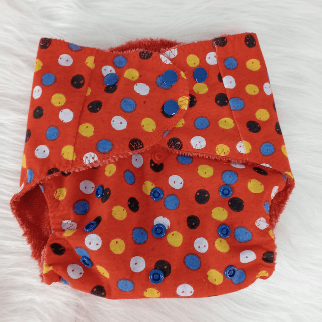  Couche Bébé T2 évolutive, lavable, réutilisable 0/2 ans 