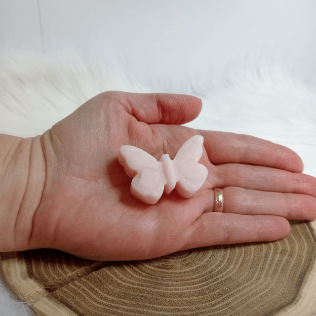 Lot de 2 Fondants Parfumés Naturels Artisanaux Papillons pour Bruleur