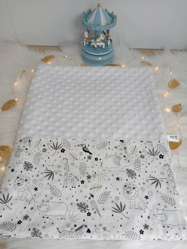Couverture doublée &quot;Animaux de la jungle&quot;